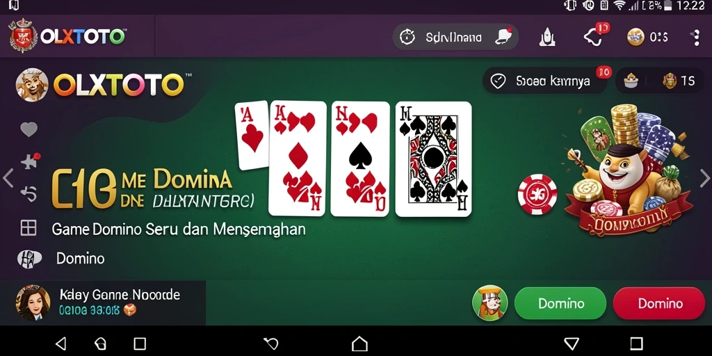 Antarmuka menarik dan penuh warna dari game OLXTOTO