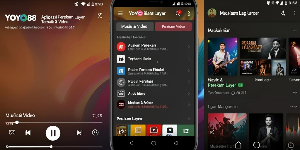 Tampilan antarmuka YOYO88 yang sederhana dan fungsional.
